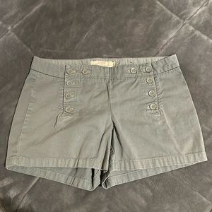 J Crew green khaki shorts